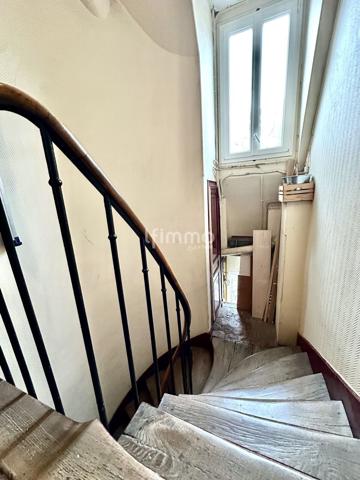 Paris 20e- Belleville- Studio 21m2- Dernier étage