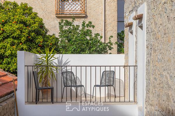 Maison de ville réhabilitée esprit contemporain