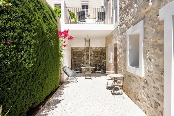 Maison de ville réhabilitée esprit contemporain