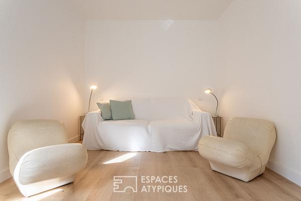 Maison de ville réhabilitée esprit contemporain