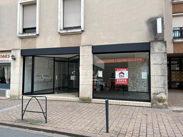 A LOUER CHATEAUROUX local commercial hyper centre ville 150m²