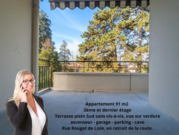 Lons-le-Saunier (39000) Appartement 91 m2, tous les atouts recherchés, emplacement privilégié