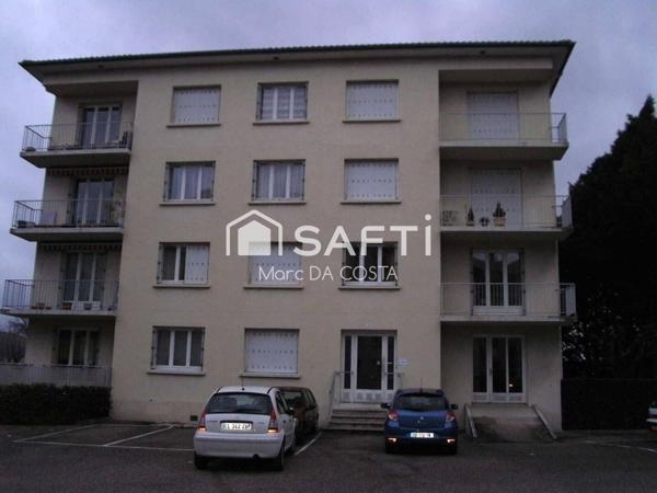 APPARTEMENT 1 CHAMBRE- GARAGE 2 PLACES- CAVE- BALCON