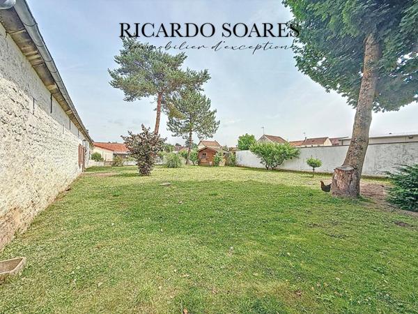 60700 SAINT-MARTIN-LONGUEAU / LONGÈRE 176m2 AU SOL / 3 CHAMBRES / GRAND SÉJOUR / TERRAIN 778m2