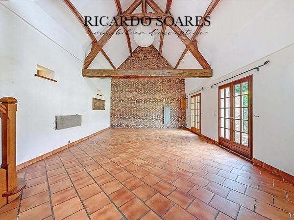 60700 SAINT-MARTIN-LONGUEAU / LONGÈRE 176m2 AU SOL / 3 CHAMBRES / GRAND SÉJOUR / TERRAIN 778m2