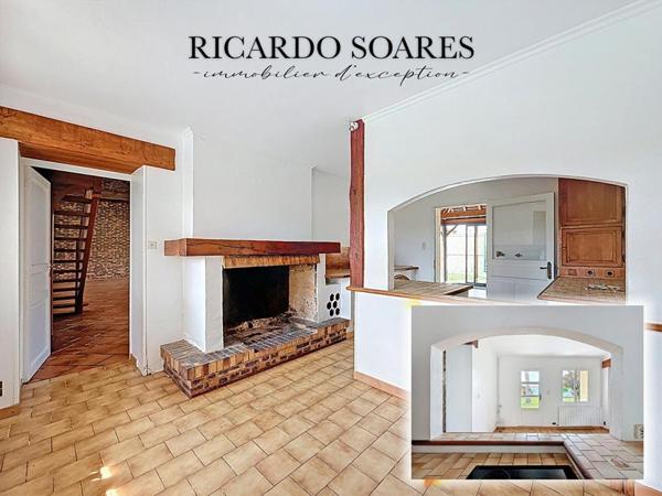 60700 SAINT-MARTIN-LONGUEAU / LONGÈRE 176m2 AU SOL / 3 CHAMBRES / GRAND SÉJOUR / TERRAIN 778m2