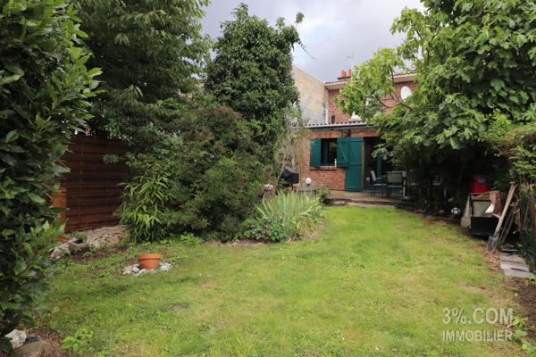 Maison type bâtir, 94 m2 avec jardin et garage box Loos (59120)
