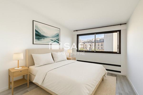 Paris 15 - 3 pièces avec terrasse, 66 m²,  2 CH, terrasse 5,5 m², accès handicapé