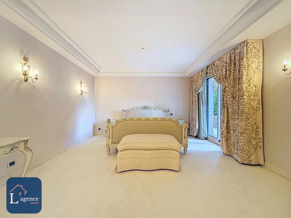 Appartement familial de standing – 5 chambres – Terrasse 213 m² – Jardin privatif 500 m² – Double garage – Cave – Prévessin-Moëns 01280