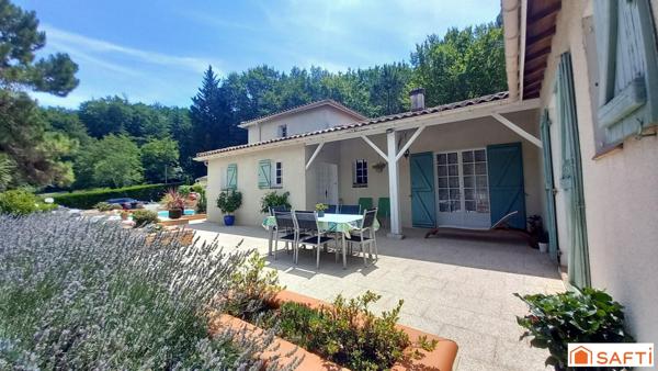 Maison 165m2, 3/4 chambres, piscine, garage, terrain 6033m2