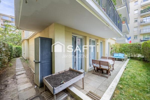 Appartement familial avec jardin, esprit maison