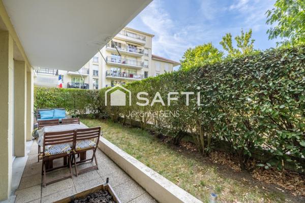 Appartement familial avec jardin, esprit maison