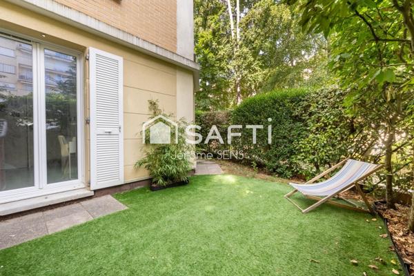 Appartement familial avec jardin, esprit maison