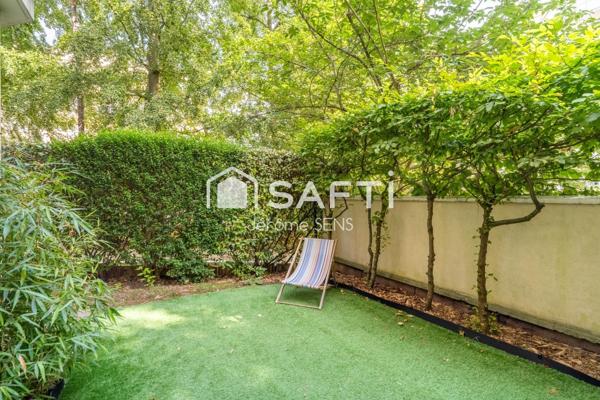 Appartement familial avec jardin, esprit maison