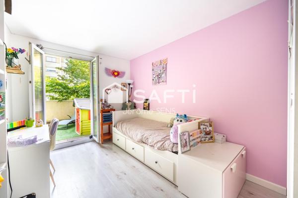 Appartement familial avec jardin, esprit maison