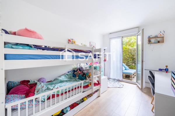 Appartement familial avec jardin, esprit maison