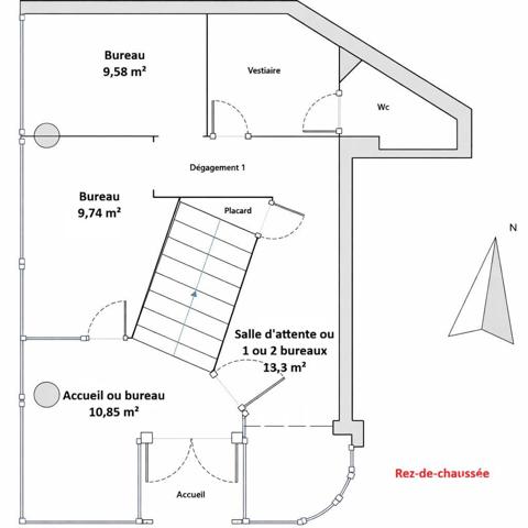 Location local d’activité 98 m² Besançon