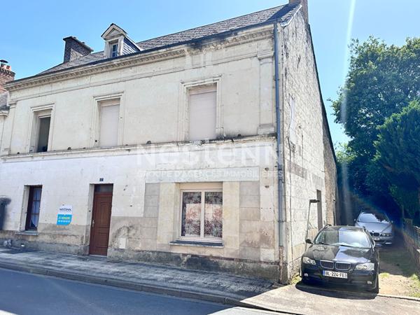 Vente maison spacieuse en pierre de Loire de 149 m² à Saint-Pierre-du-Lorouër (72150)