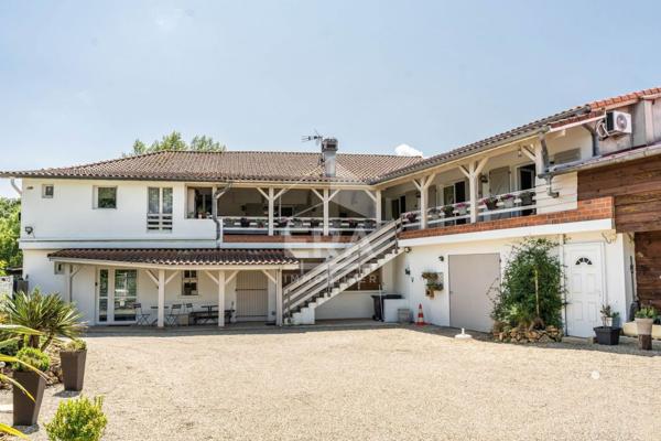 Ensemble immobilier à usage professionnel avec partie privative à Villeneuve-de-Marsan !