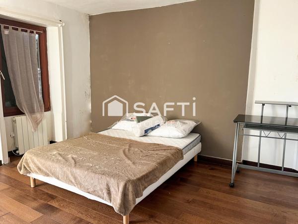 Ensemble immobilier 152 m² à Alençon – Maison rénovée + grand garage + appartement indépendant  – Revenu locatif immédiat