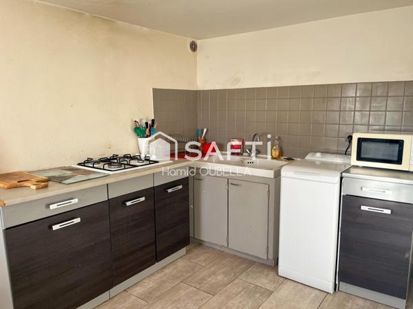 Ensemble immobilier 152 m² à Alençon – Maison rénovée + grand garage + appartement indépendant  – Revenu locatif immédiat