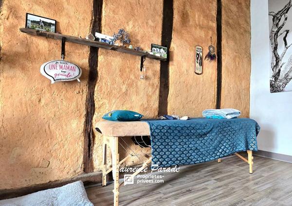 Maison avec gite et dépendance 150m²,terrain 2000m²