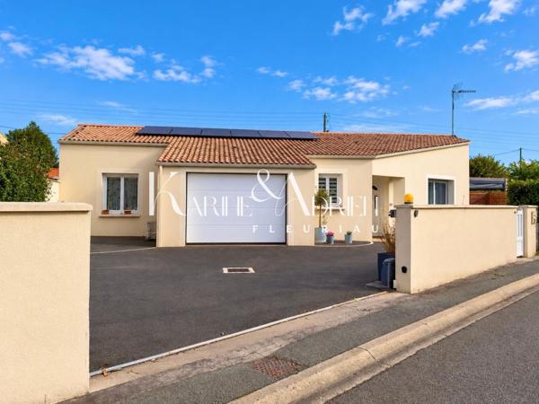 Maison contemporaine de plain-pied