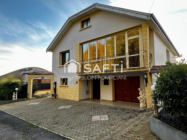 MAISON INDIVIDUELLE PLAIN PIEDS 3 CHAMBRES  SUR SOUS-SOL COMPLET AVEC GARAGE CUISINE D'ETE