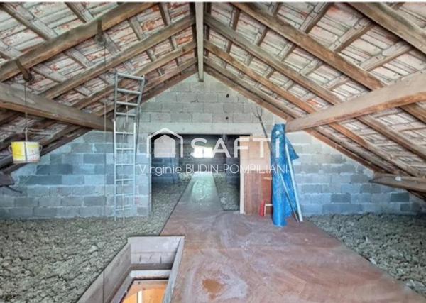 MAISON INDIVIDUELLE PLAIN PIEDS 3 CHAMBRES  SUR SOUS-SOL COMPLET AVEC GARAGE CUISINE D'ETE