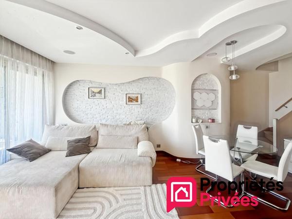 Duplex meublé T3 esprit Yachting - 2 terrasses - Marina Baie des Anges