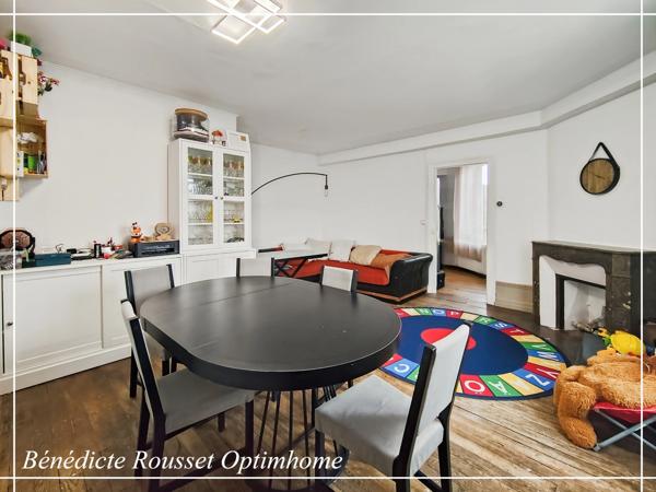 APPARTEMENT DE CHARME – 85 m² – CŒUR DE VILLE – PROCHE GARE- ST JUST EN CHAUSSEE