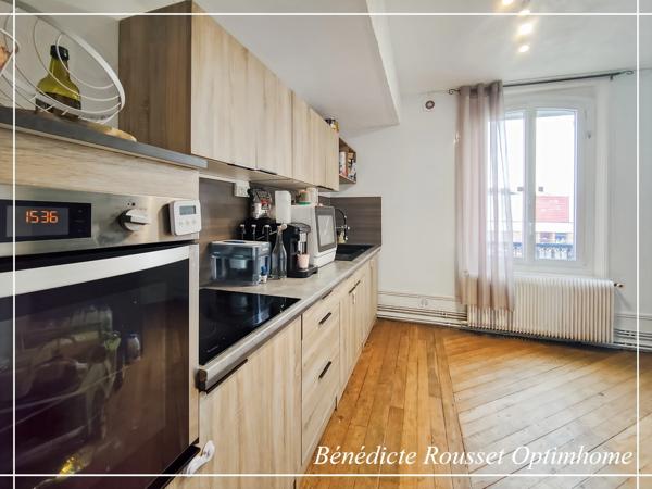 APPARTEMENT DE CHARME – 85 m² – CŒUR DE VILLE – PROCHE GARE- ST JUST EN CHAUSSEE