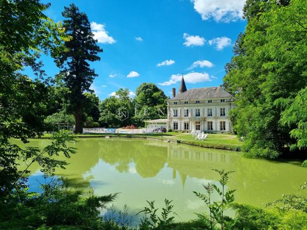 SUPERBE CHATEAU DU XIXeme SIECLE, A VENDRE