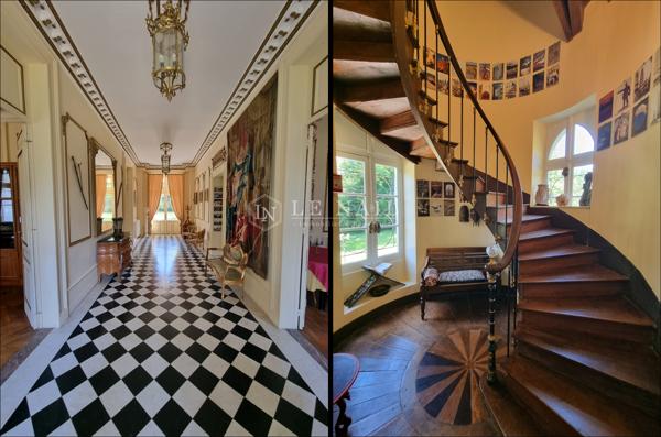 SUPERBE CHATEAU DU XIXeme SIECLE, A VENDRE