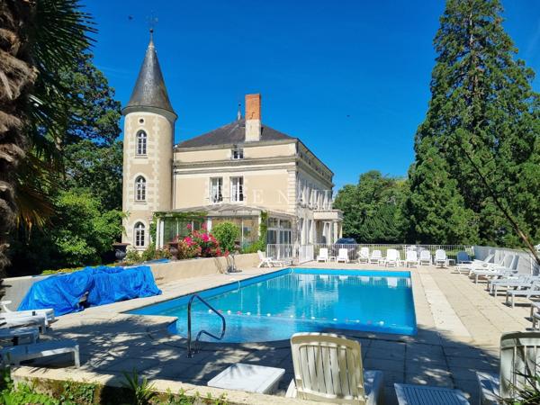 SUPERBE CHATEAU DU XIXeme SIECLE, A VENDRE