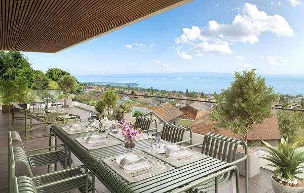 Vente Appartement de luxe Évian-les-Bains 4 Pièces 126 m²