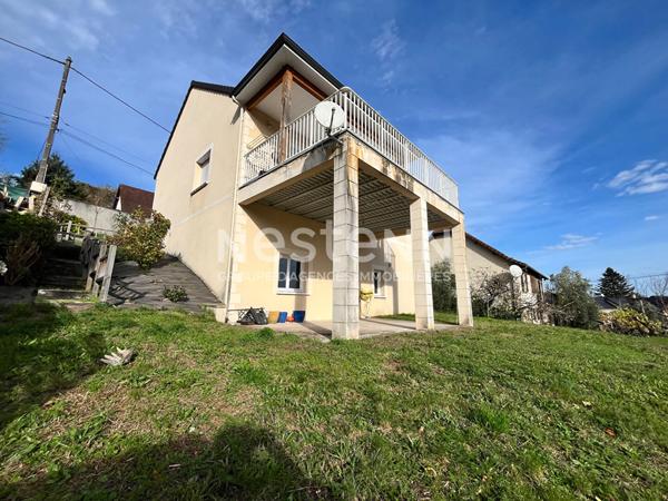 Maison à vendre Brive la Gaillarde - vie de plain pied - Quartier Rollinat - sous-sol aménageable - 3 chambres