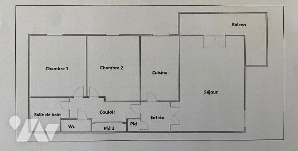 En exclusivité, À Vendre – F3 de 74 m² à NANCY avec balcon, garage et cave.