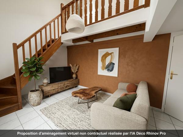 Appartement T2 Villeurbanne 69100 République, en cour intérieure, au calme sur verdure