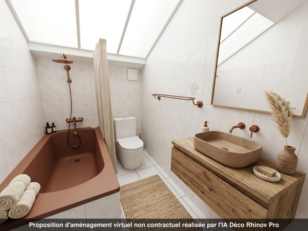 Appartement T2 Villeurbanne 69100 République, en cour intérieure, au calme sur verdure