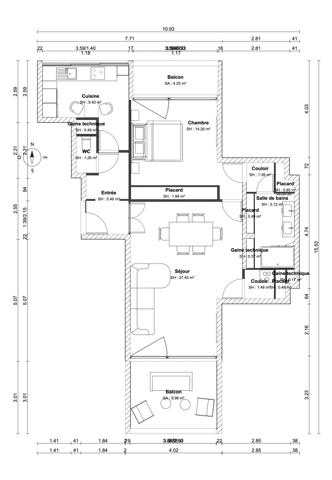 EXCLUSIVITÉ : T2/3 DE 70M2 AVEC CAVE ET PARKING