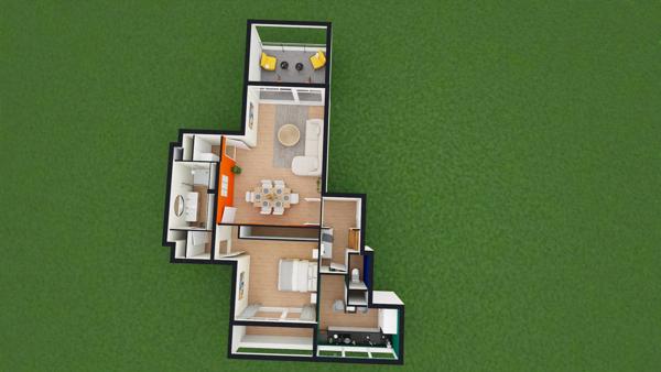 EXCLUSIVITÉ : T2/3 DE 70M2 AVEC CAVE ET PARKING