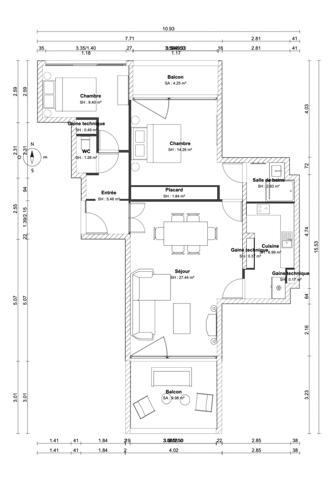 EXCLUSIVITÉ : T2/3 DE 70M2 AVEC CAVE ET PARKING