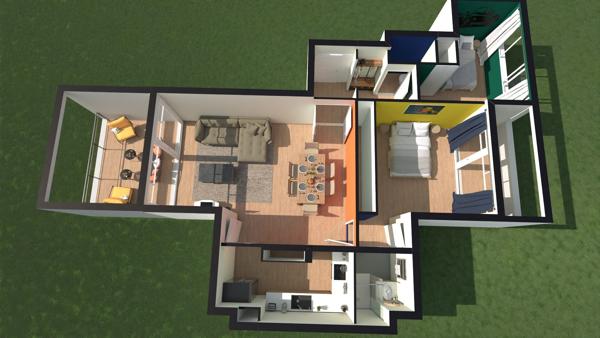 EXCLUSIVITÉ : T2/3 DE 70M2 AVEC CAVE ET PARKING