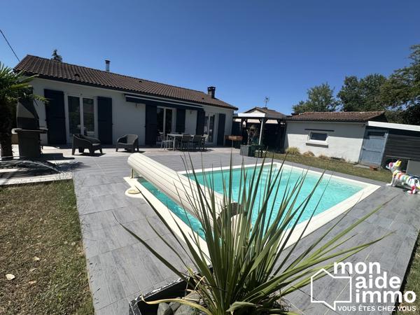 Maison 3 chambres avec piscine à Fargues St Hilaire