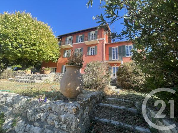 Maison à vendre  9 pièces - 250 m2 CHATEAUNEUF GRASSE - 06