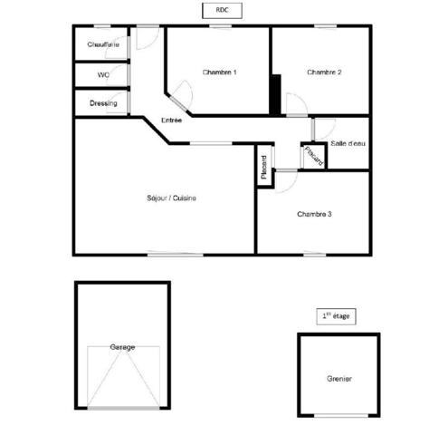 Appartement à THORIGNE-FOUILLARD, 35235 - 4 pièces 72m²