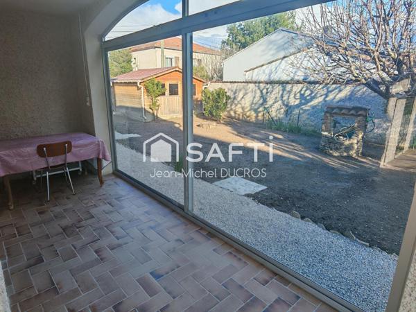 maison climatisée de type4 sh112m² avec 2 garages