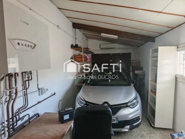 maison climatisée de type4 sh112m² avec 2 garages