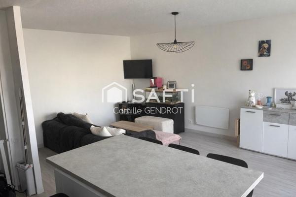 Joli T3 lumineux au dernier étage d’une résidence de standing